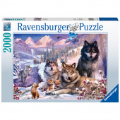 Ravensburger pussel: Wolves in the Snow 2000 Bitar
