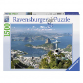 Ravensburger pussel: View of Rio 1500 bitar