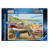 Ravensburger pussel:The Fisherman No 19 500 Bitar Ravensburger pussel:The Fisherman No 19 500 Bitar