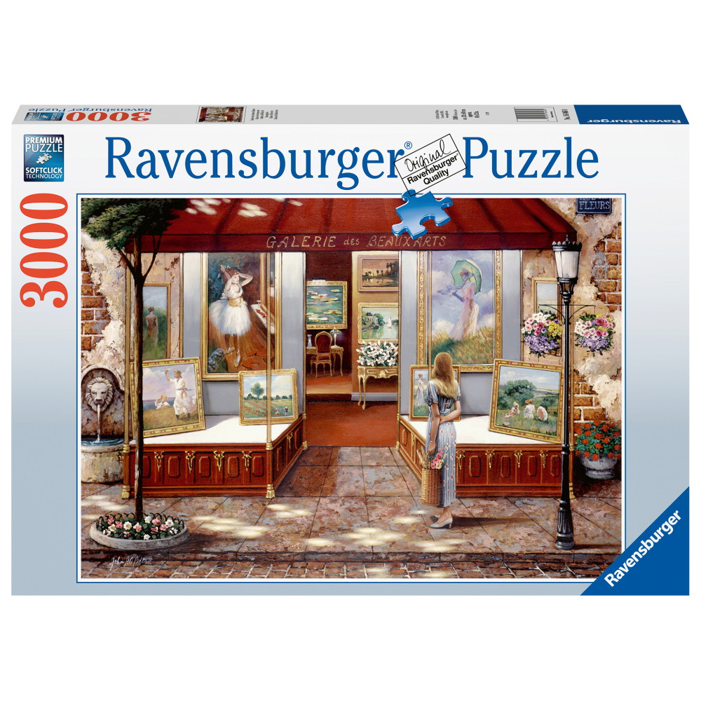 Ravensburger Pussel: Gallery of Fine Arts 3000 Bitar