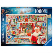 Ravensburger pussel: Christmas is coming! 1000 Bitar