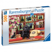 Ravensburger Pussel - My Loyal Friends 500 bitar