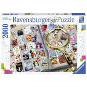 Ravensburger pussel: Disney Meine liebsten Briefmarken 2000 Bitar