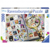 Ravensburger pussel: Disney Meine liebsten Briefmarken 2000 Bitar Ravensburger pussel: Disney Meine liebsten Briefmarken 2000 Bitar