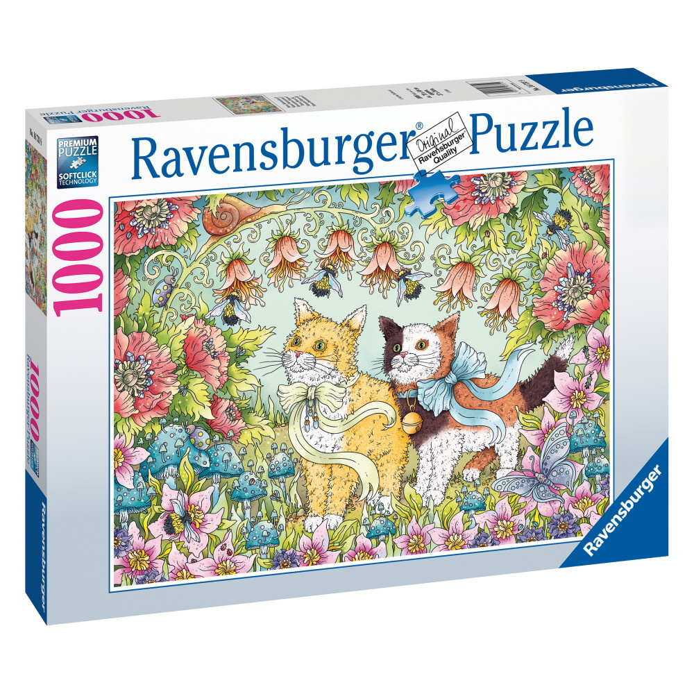 Ravensburger Pussel - Pretty Kitties 1000 Bitar