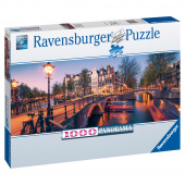 Ravensburger Pussel: Evening in Amsterdam 1000 Bitar Ravensburger Pussel: Evening in Amsterdam 1000 Bitar