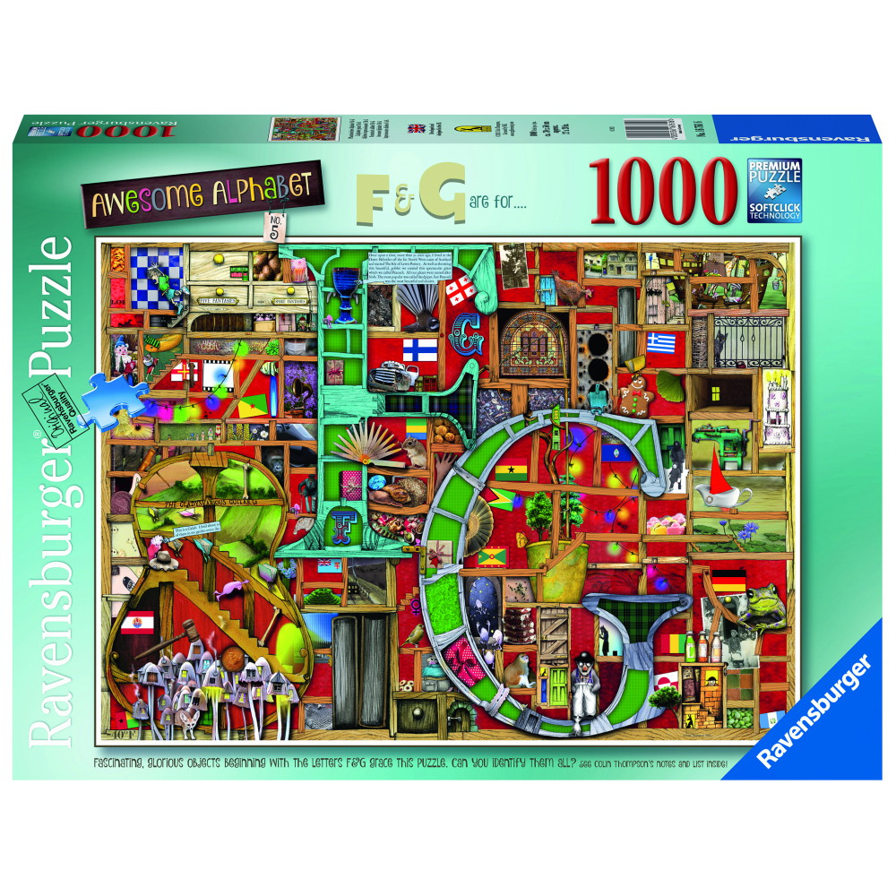 Ravensburger: Awesome Alphabet F&G 1000 Bitar