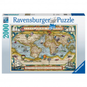Ravensburger Pussel: Around the World 2000 Bitar