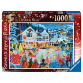 Ravensburger pussel: The Christmas House 1000 Bitar Ravensburger pussel: The Christmas House 1000 Bitar