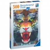 Ravensburger Pussel: Polygon Lion 500 Bitar