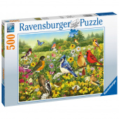 Ravensburger Pussel: Birds In The Meadow 500 Bitar
