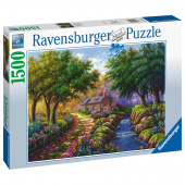 Ravensburger Pussel: Cottage By The River 1500 Bitar