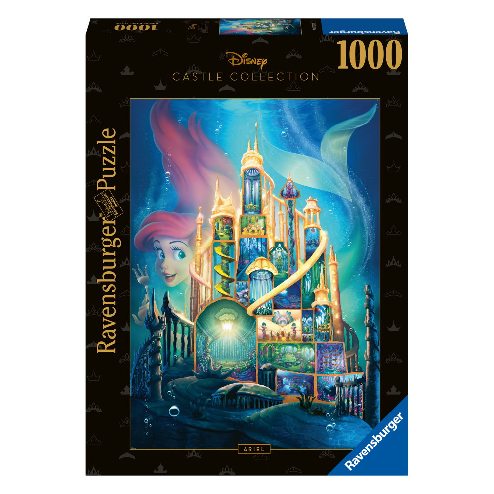 Ravensburger Pussel: Disney Ariel slott 1000 Bitar
