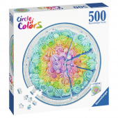 Ravensburger Pussel - Circle of Colors - Rainbow Cake 500 Bitar
