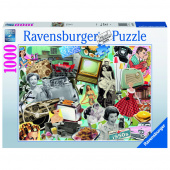 Ravensburger Pussel: The 50s 1000 Bitar Ravensburger Pussel: The 50s 1000 Bitar