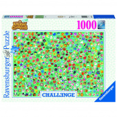 Ravensburger Pussel: Challenge Animal Crossing 1000 Bitar Ravensburger Pussel: Challenge Animal Crossing 1000 Bitar