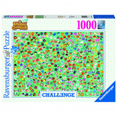 Ravensburger Pussel: Challenge Animal Crossing 1000 Bitar