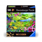 Ravensburger Pussel: Wooden Nature Garden 500 Bitar