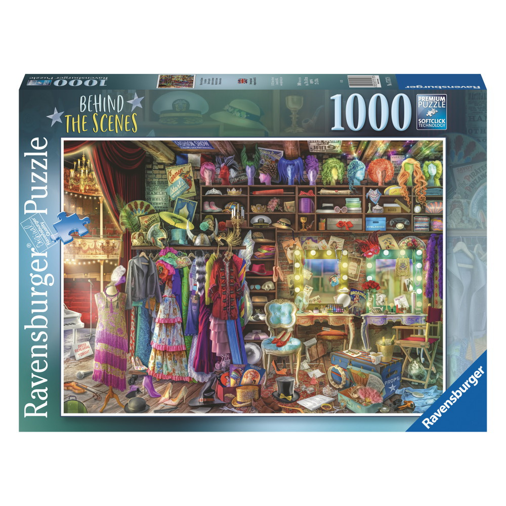 Ravensburger Pussel: Amiee Stewart Backstage 1000 Bitar