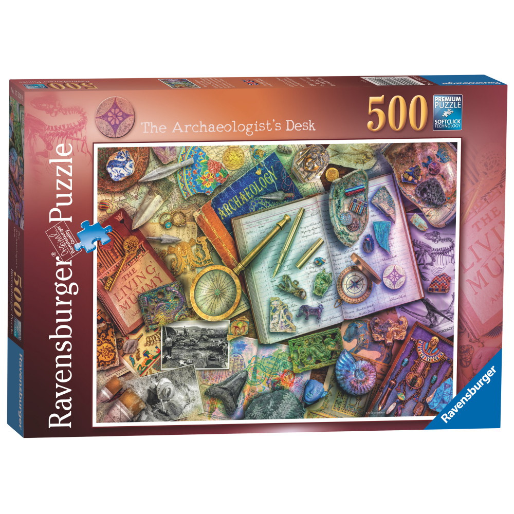 Ravensburger Pussel - Archaeology 500 Bitar