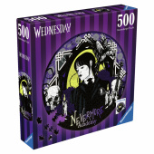 Ravensburger Pussel: Wednesday Nevermore Academy 500 Bitar Ravensburger Pussel: Wednesday Nevermore Academy 500 Bitar