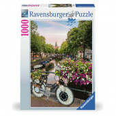 Ravensburger Pussel: Bicycle Amsterdam 1000 Bitar