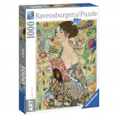 Ravensburger Pussel: Lady with A Fan 1000 Bitar Ravensburger Pussel: Lady with A Fan 1000 Bitar