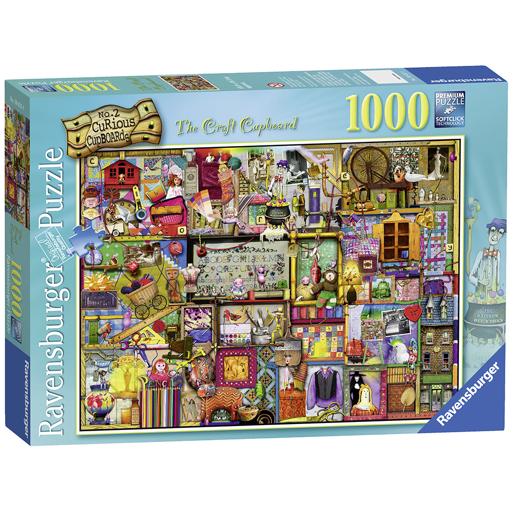 Ravensburger pussel - The Craft Cupboard 1000 Bitar