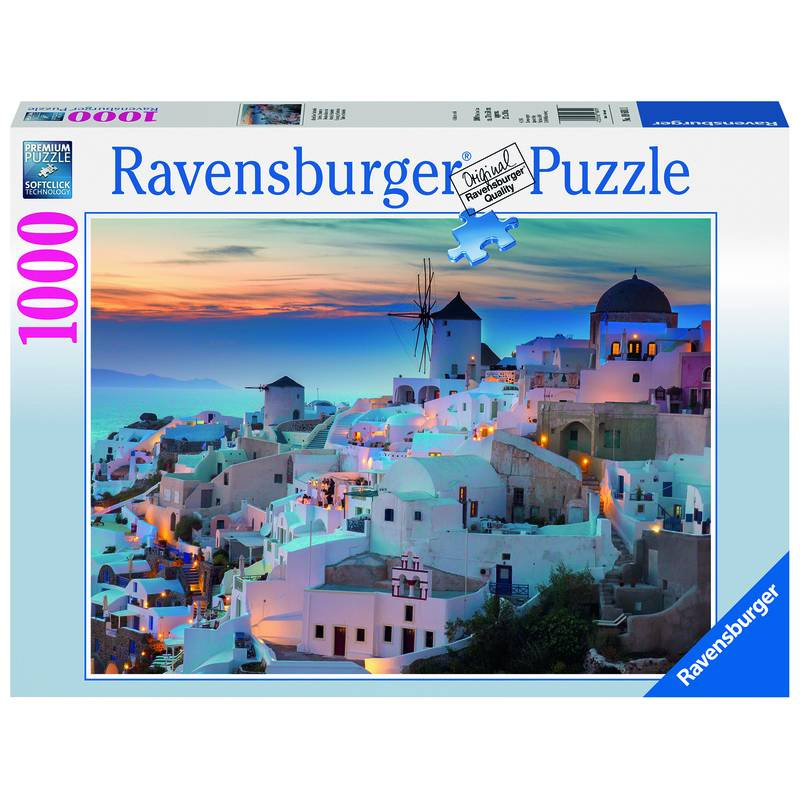 Ravensburger pussel: Santori/Cinque Terre 1000 bitar