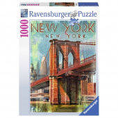 Ravensburger pussel: Retro New York - 1000 bitar