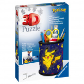 Ravensburger 3D Pussel: Pokémon Pennställ 54 Bitar Ravensburger 3D Pussel: Pokémon Pennställ 54 Bitar