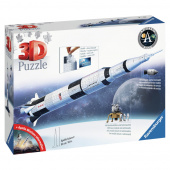 Ravensburger 3D Pussel - Apollo Saturn V Rocket 504 Bitar Ravensburger 3D Pussel - Apollo Saturn V Rocket 504 Bitar