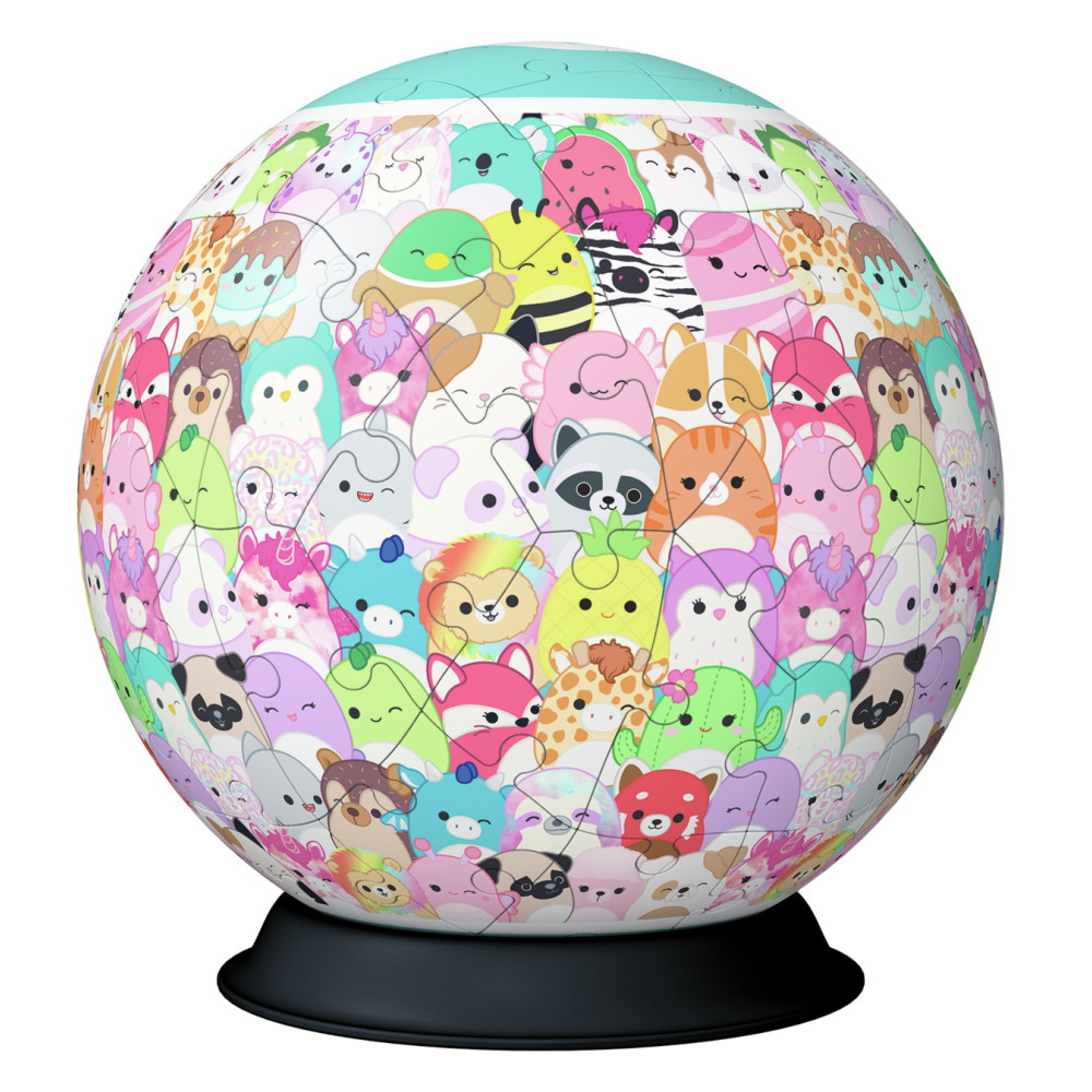 Ravensburger 3D Pussel: Squishmallows Ball 72 Bitar