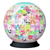 Ravensburger 3D Pussel: Squishmallows Ball 72 Bitar Ravensburger 3D Pussel: Squishmallows Ball 72 Bitar