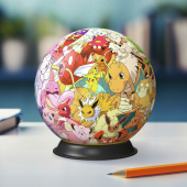 Ravensburger 3D Pussel: Pokémon Pussel Boll 72 Bitar Ravensburger 3D Pussel: Pokémon Pussel Boll 72 Bitar