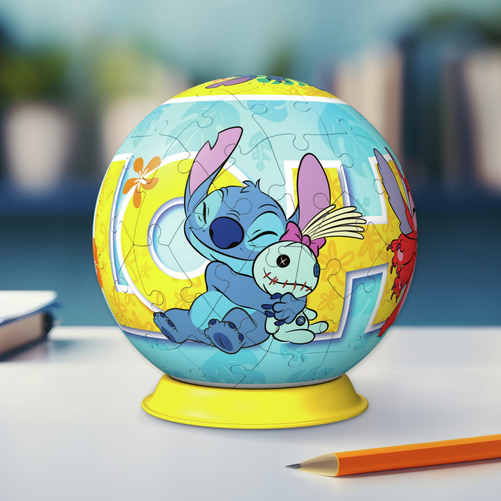 Ravensburger 3D Pussel: Disney Stitch 72 Bitar