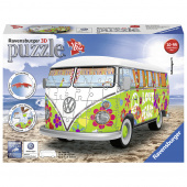 Ravensburger 3D Pussel - VW T1 Hippie Style 162 Bitar