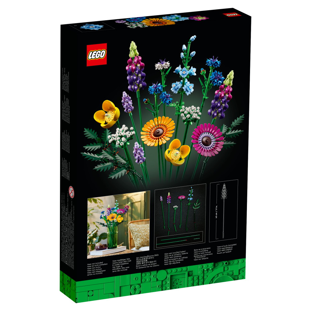 LEGO Icons - Bukett med vilda blommor