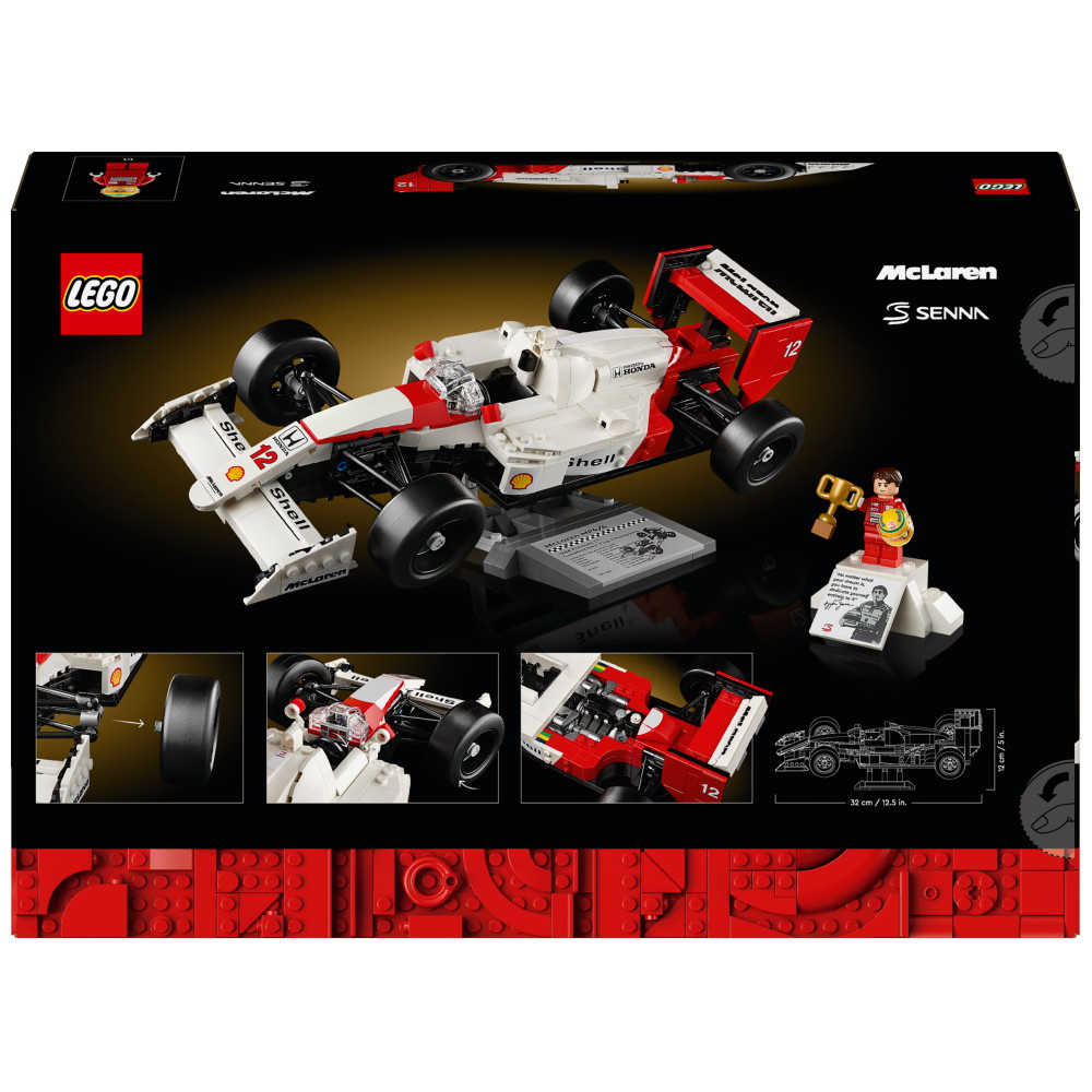 LEGO Icons - McLaren MP4/4 & Ayrton Senna