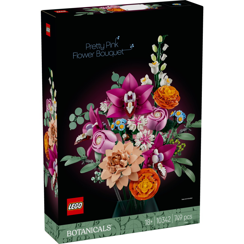 LEGO Botanicals - Vacker rosa blombukett