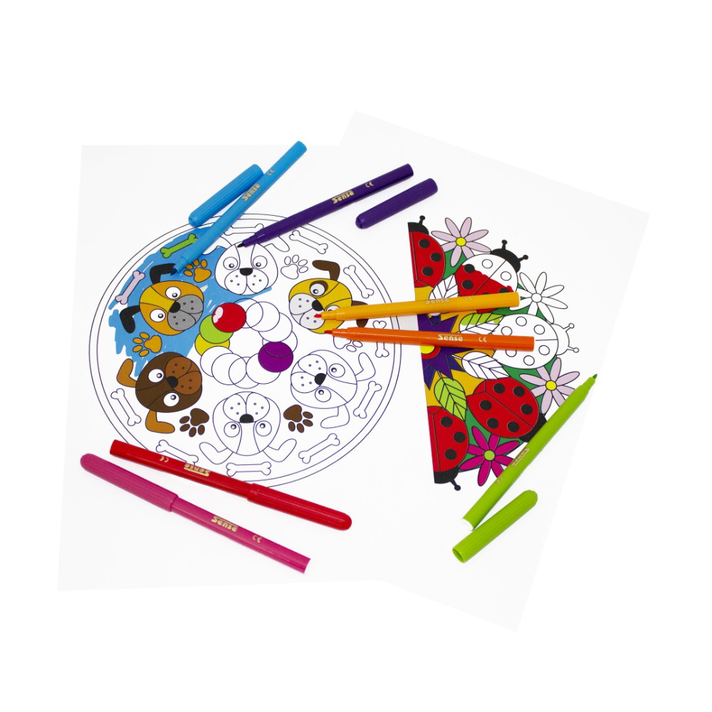 Sense - Fiberpennor 12-Pack