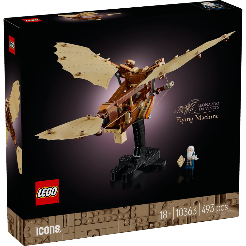 LEGO Icons - Leonardo da Vincis flygmaskin