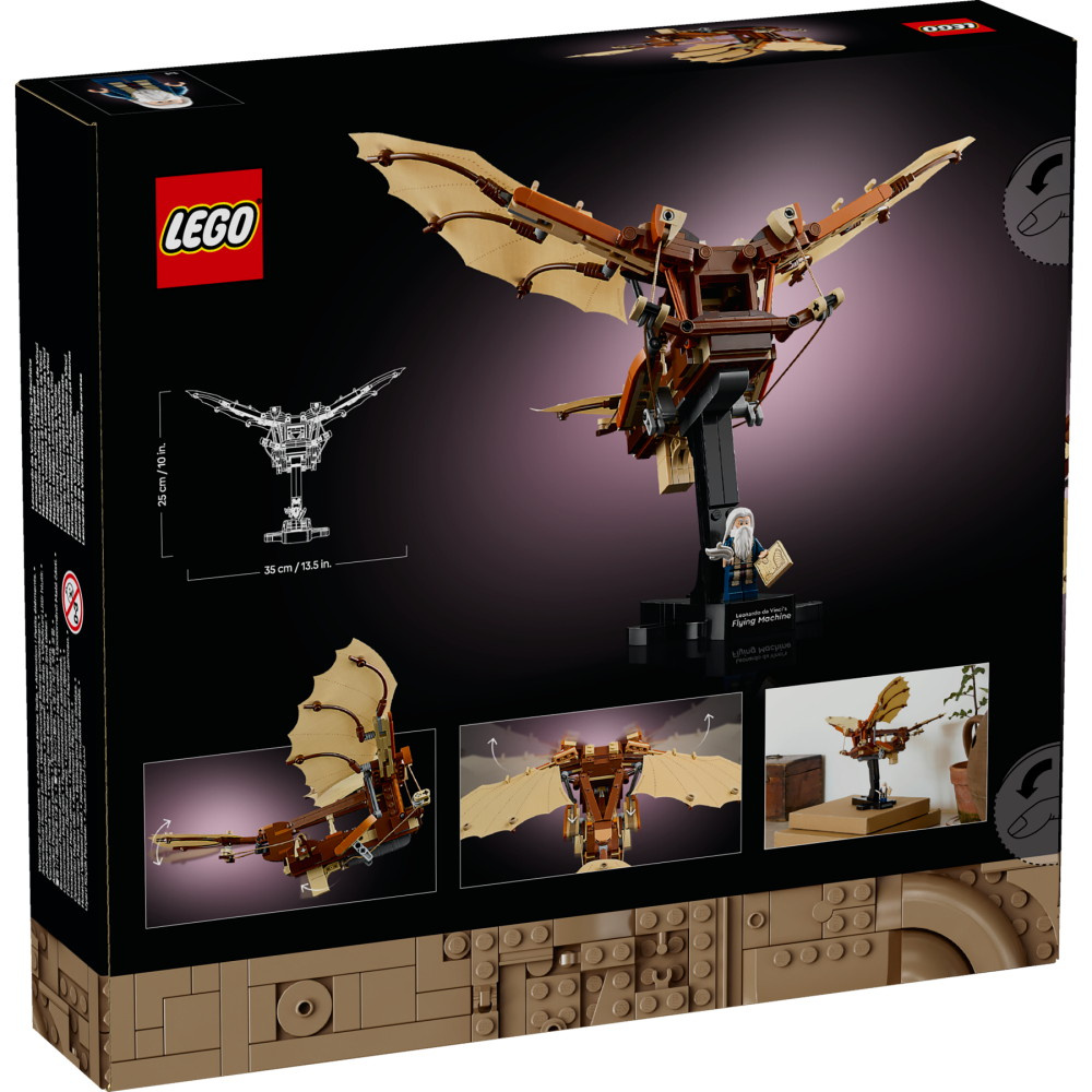 LEGO Icons - Leonardo da Vincis flygmaskin