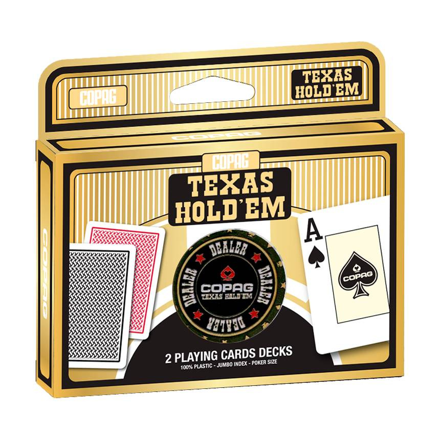 Copag Double Deck Jumbo + Dealer Button