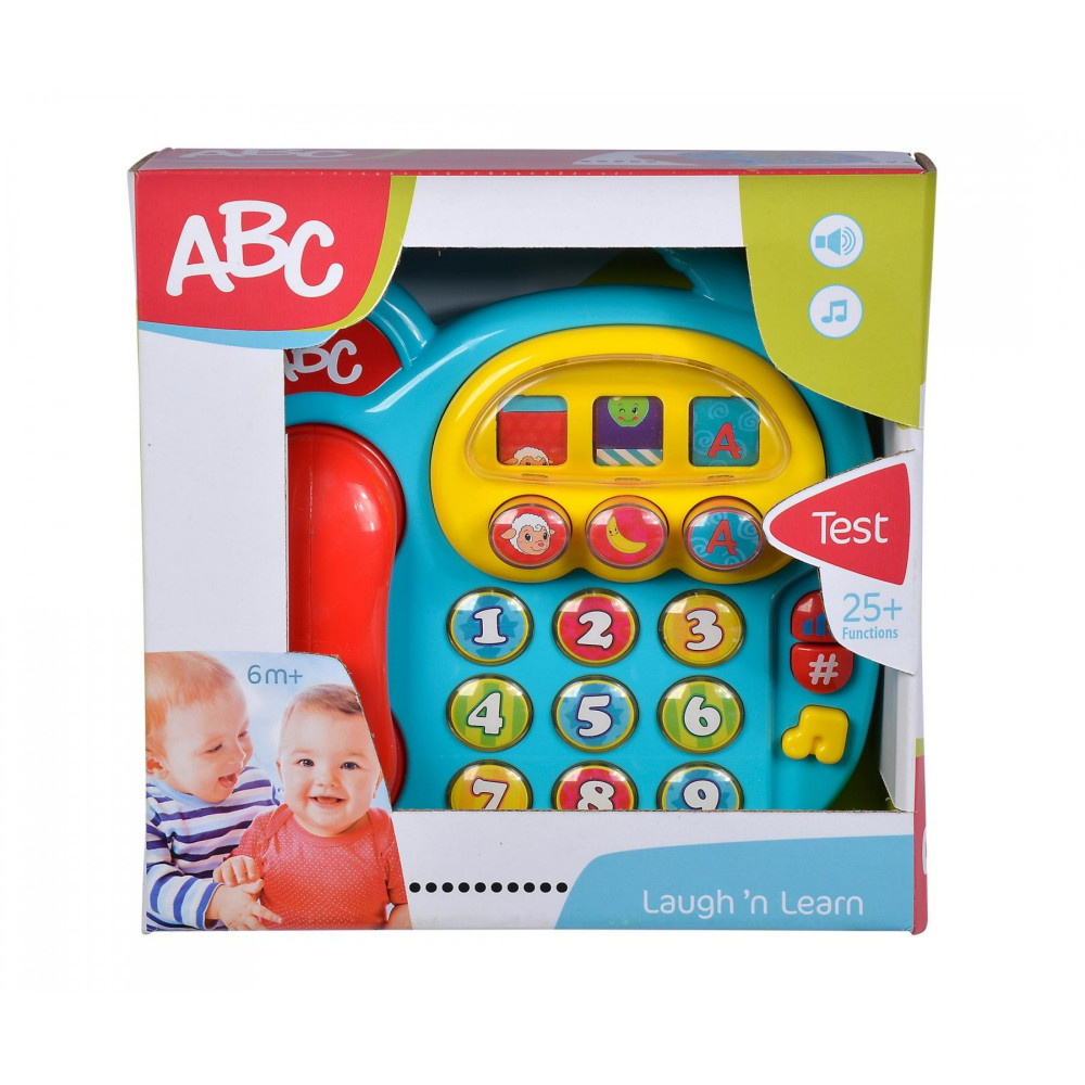 ABC Färgglad Telefon