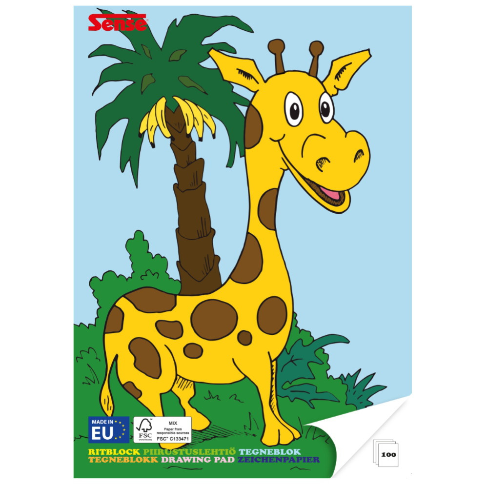 Sense - Ritblock A5 100 Blad