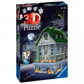 Ravensburger 3D Pussel - Hemsökt hus med nattlampa 257 bitar Ravensburger 3D Pussel - Hemsökt hus med nattlampa 257 bitar