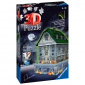 Ravensburger 3D Pussel - Hemsökt hus med nattlampa 257 bitar