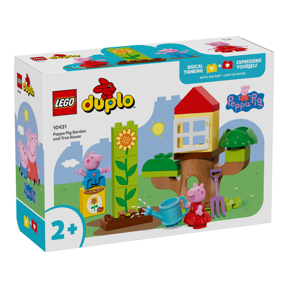 LEGO Duplo - Greta Gris – Trädgård och trädkoja