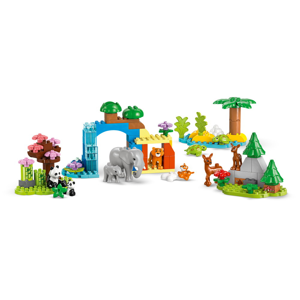LEGO Duplo - 3 i 1 Vilda djurfamiljer